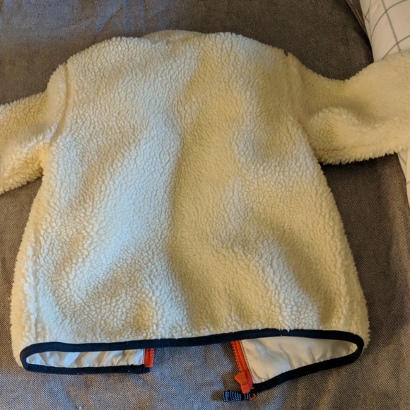 Boys Jcrew 4/5 Sherpa Jacket EUC - Picture 5 of 5